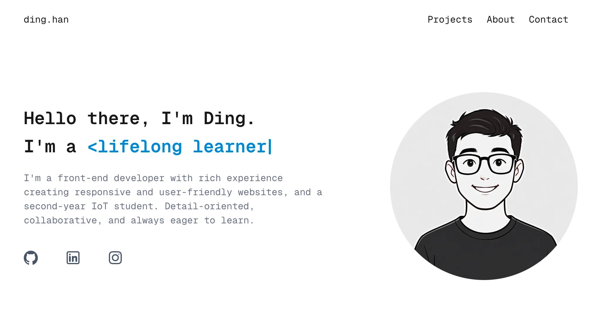 💼 Developer Portfolio